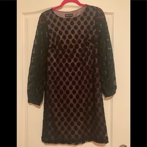 I.N. Studio Polka Dot Dress SZ 10P NWT